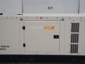 Generador Eléctrico 100 KW Diesel Marca GENERAX 220 V Con Caseta Nuevo