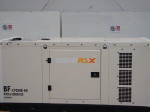 Generador Eléctrico 50 KW Diesel Marca GENERAX 220 V Con Caseta Nuevo