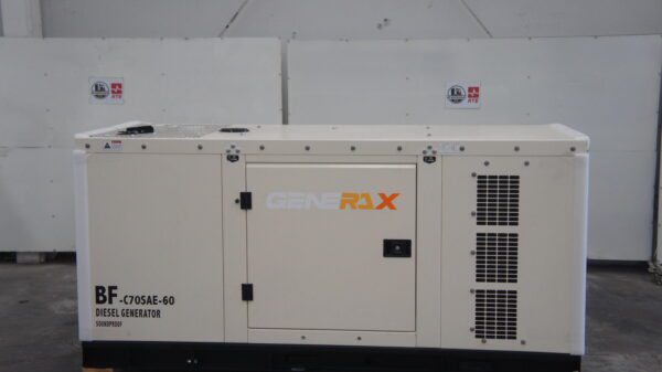 Generador Eléctrico 50 KW Diesel Marca GENERAX 220 V Con Caseta Nuevo