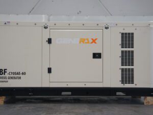 Generador Eléctrico 70 KW Diesel Marca GENERAX 220 V Con Caseta Nuevo