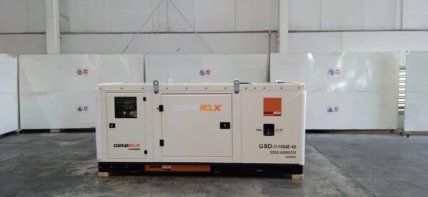 Generador Eléctrico Diesel Marca GENERAX Con Caseta Nuevo